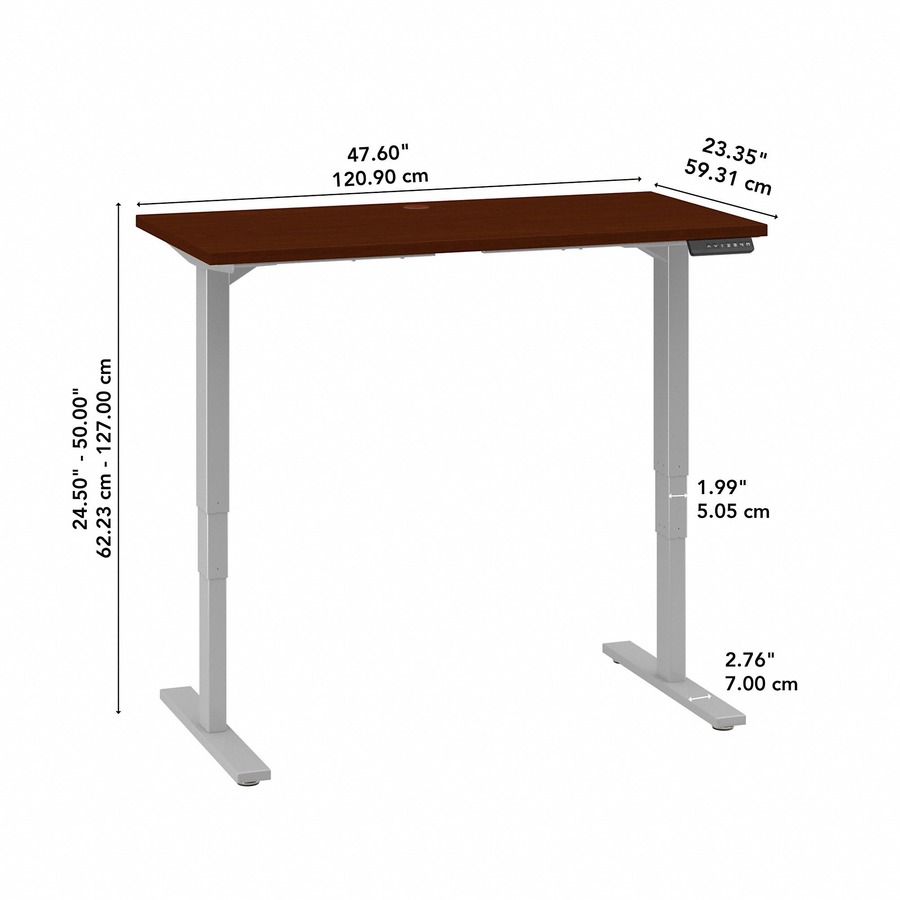 Bush Business Furniture 48W x 24D Height Adjustable Standing Desk