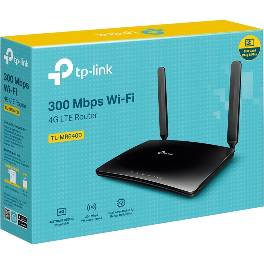 TPLINK TLMR6400 IEEE 802.11n Cellular Modem/Wireless Router