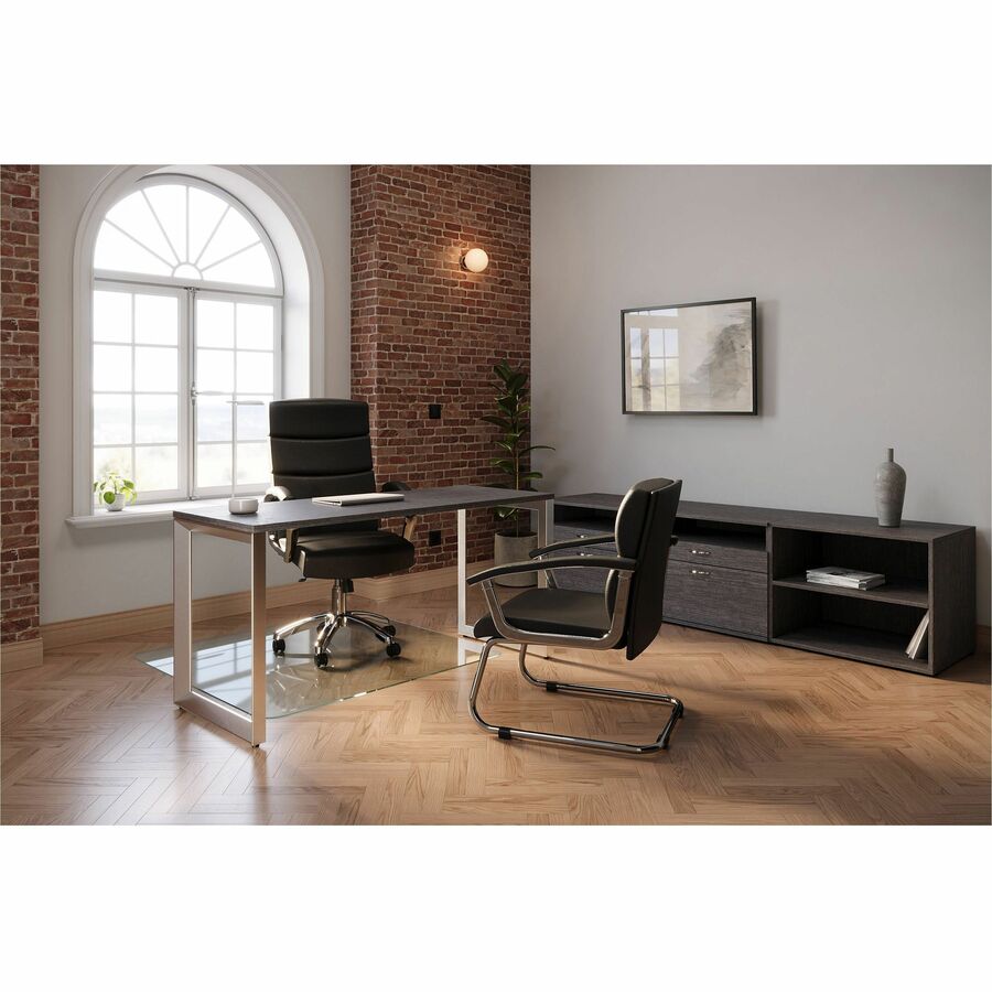 LLR 16215 Lorell Relevance Series Charcoal Laminate Office Furniture