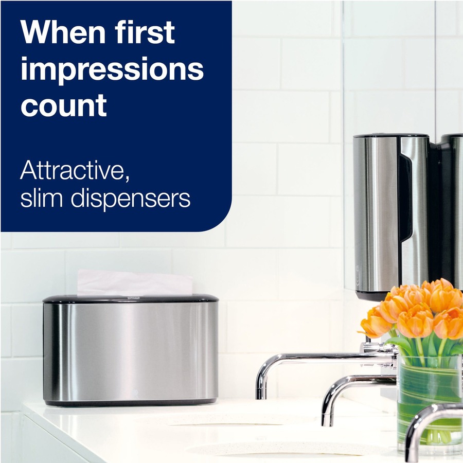 TORK Xpress Countertop Multifold Hand Towel Dispenser Multifold Dispenser 7.9" Height x 12.7