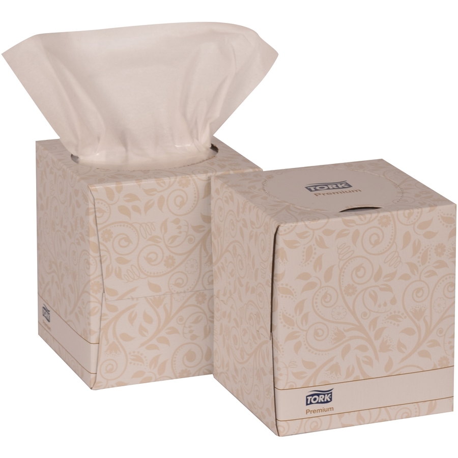 TORK Premium Facial Tissue Cube Box Facial Tissues Essity Hygiene