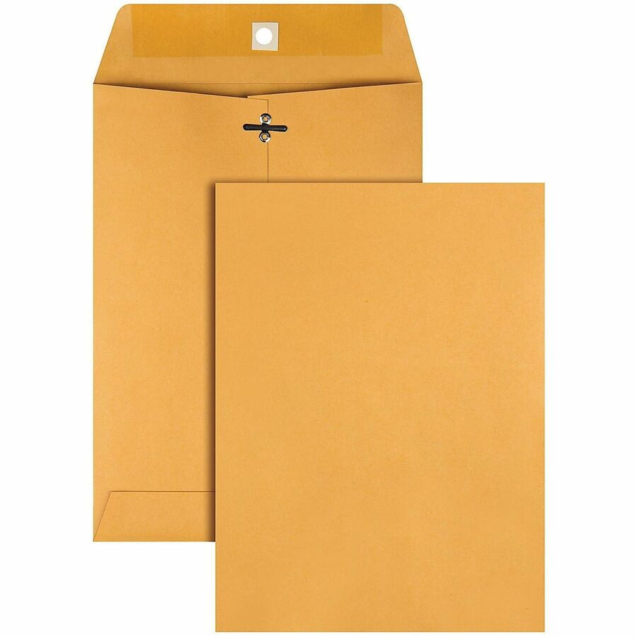 Office Depot® Brand 71/2" x 101/2" Manila Envelopes, Clasp Closure