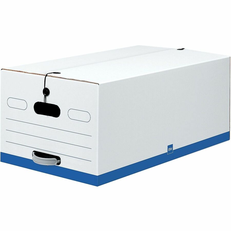 Office Depot® Brand Quick Set Up StandardDuty Storage Boxes With