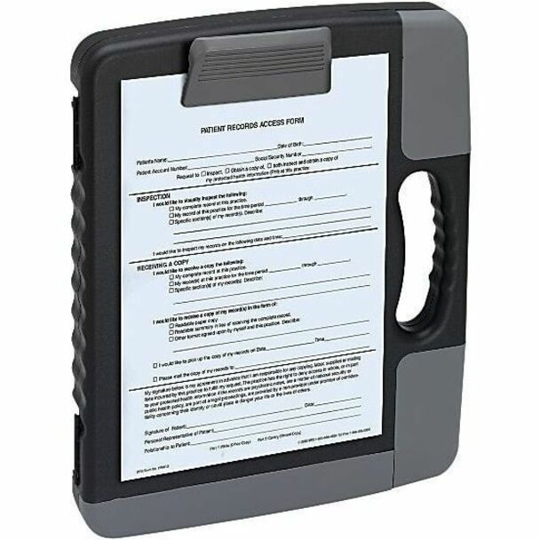 Office Depot® Brand Form Holder Storage Clipboard Case, 113/4" x 141/
