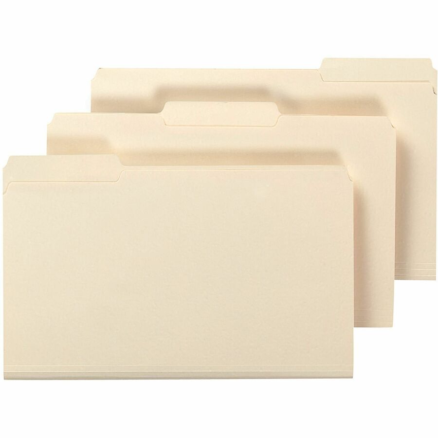 Office Depot® Brand File Folders, 1/3 Cut, Legal Size, 30 Recycled