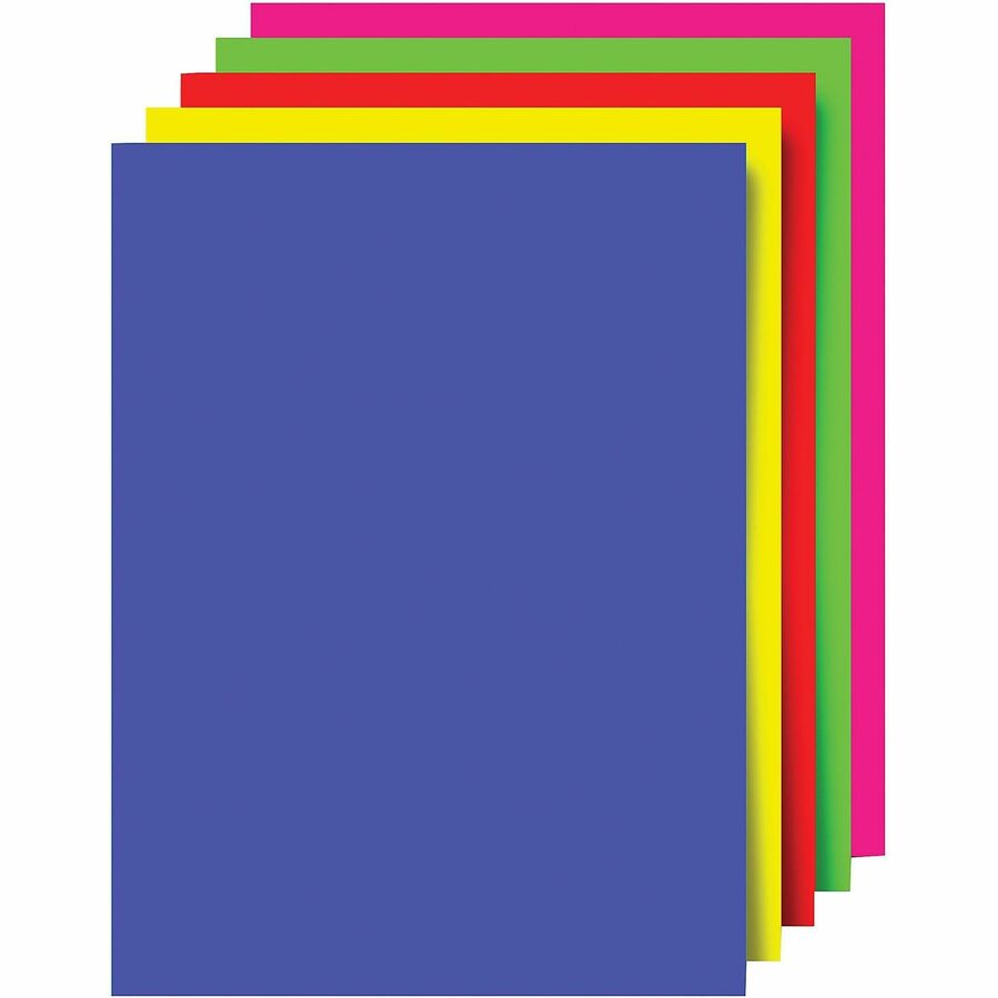 Office Depot; Brand Poster Board, 22" x 28" , Assorted Colors, Pack Of