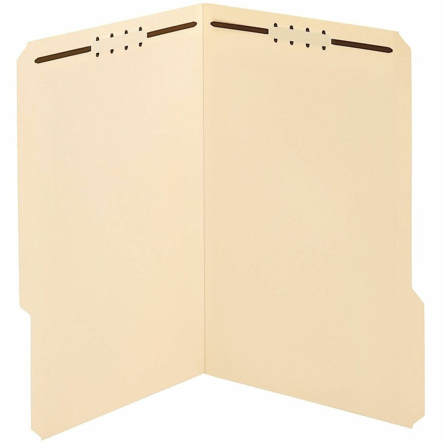 Office Depot® Brand Reinforced Manila Folder With 2 Embossed Fasteners