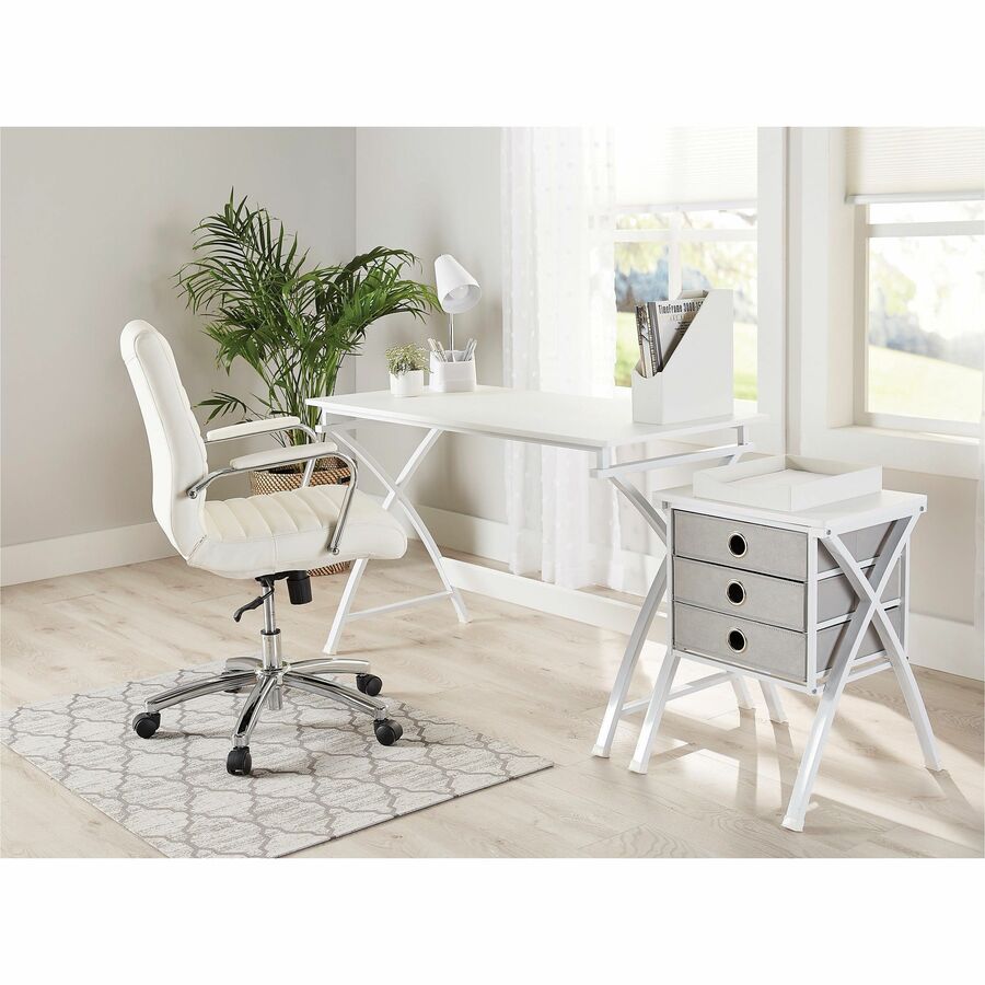 Realspace® Modern Comfort Winsley Bonded Leather MidBack Manager