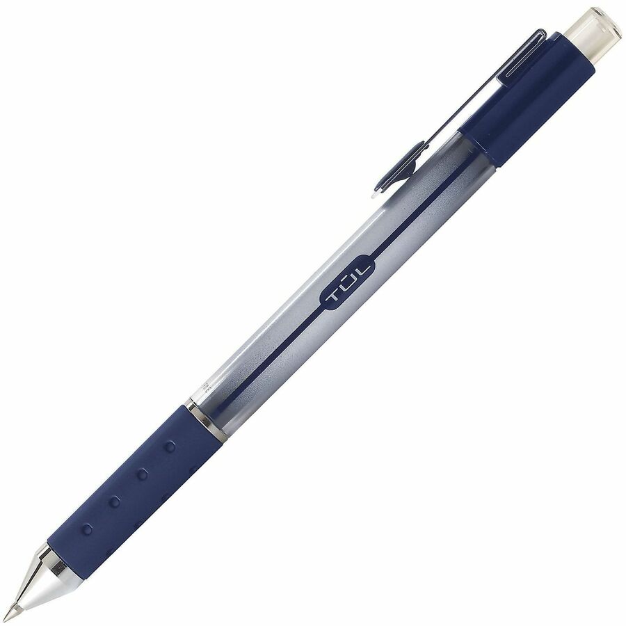 TUL® GL Series Retractable Gel Pens, Medium Point, 0.7 mm, Silver