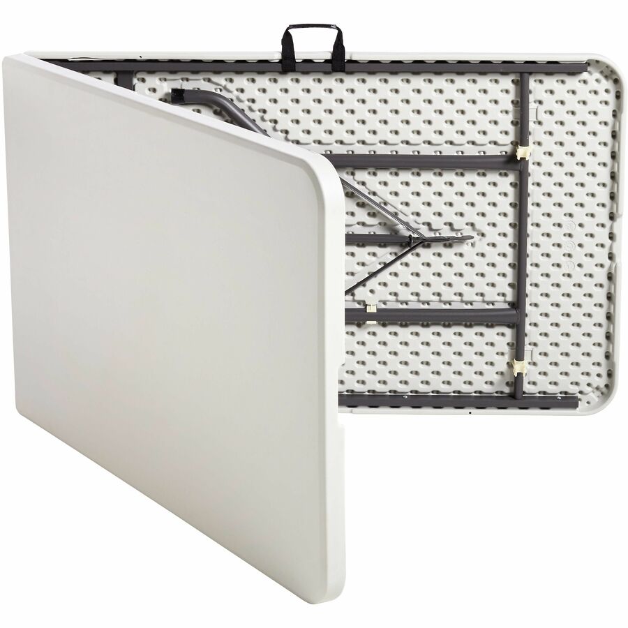 Realspace® Molded Plastic Top Folding Table, 29"H x 96"W x 30"D