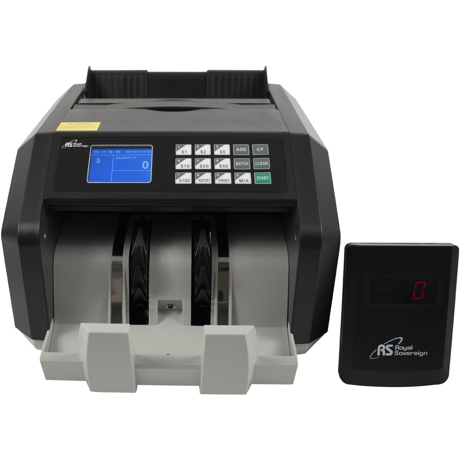 Royal Sovereign High Speed Currency Counter with Value Counting