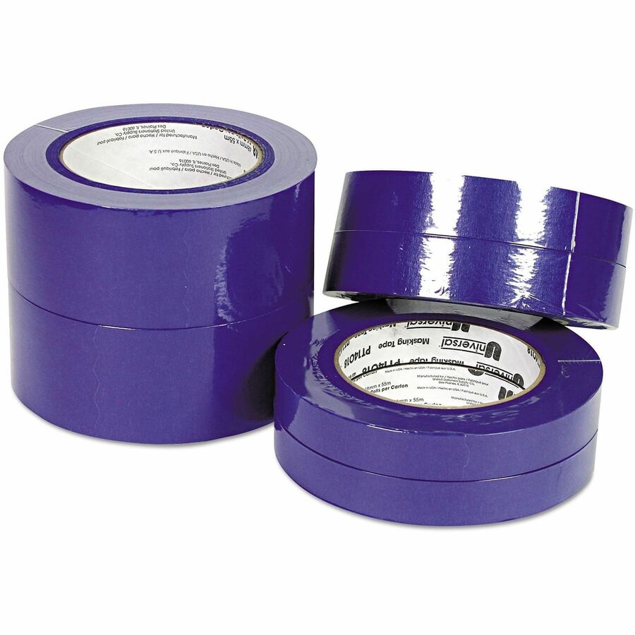 Universal Premium Blue Masking Tape with UV Resistance, 3" Core, 24 mm