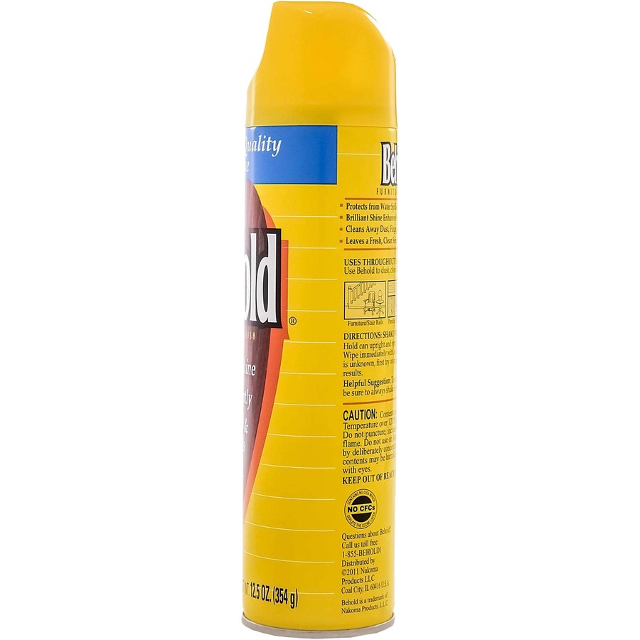 Diversey Behold Lemon Furniture Polish ReadyToUse 12.50 oz (0.78