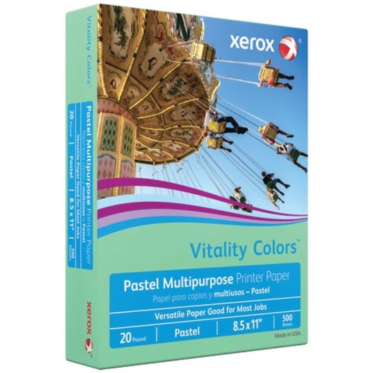 Xerox Vitality Colors Copy & Multipurpose Paper Colored Paper Xerox