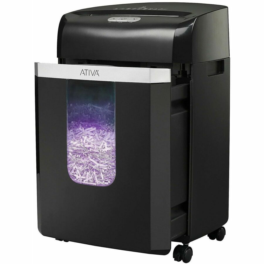 Ativa® 12Sheet CrossCut Shredder, A12CC19 Shredders Office Depot