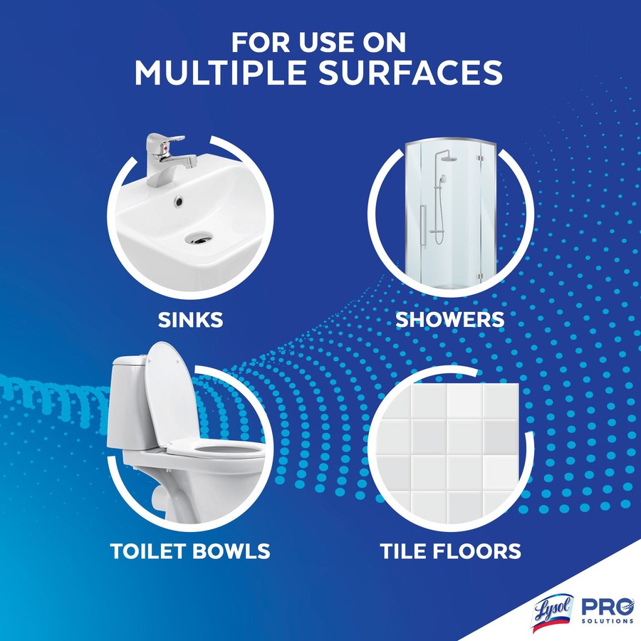 Professional Lysol HeavyDuty Disinfectant Bathroom Cleaner Concentrate 128 fl oz (4 quart