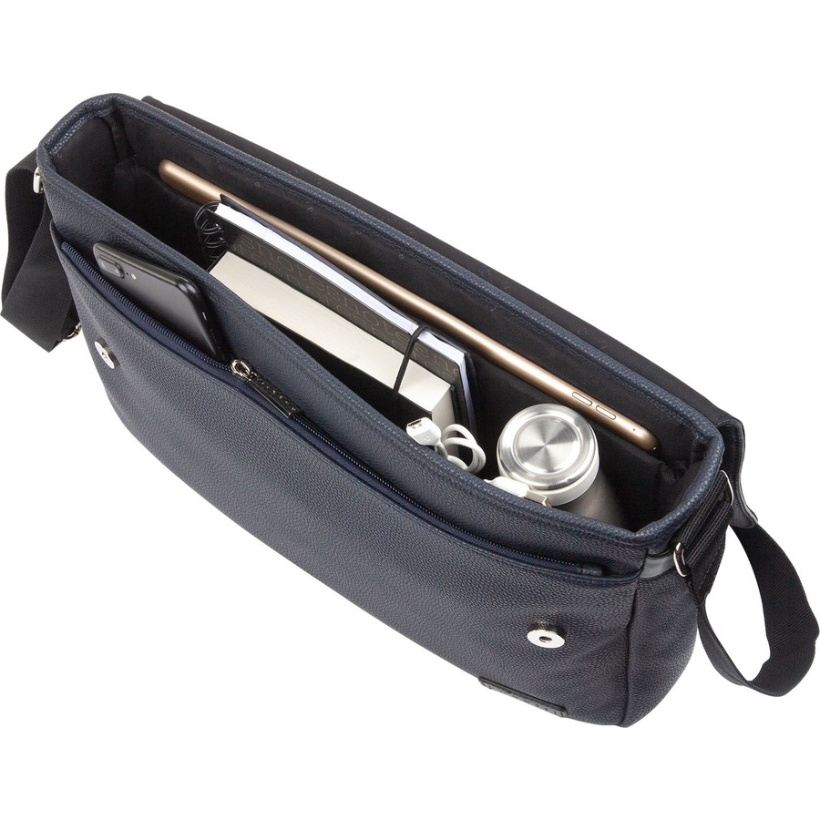 bugatti Contrast Carrying Case (Messenger) for 14" Notebook Navy
