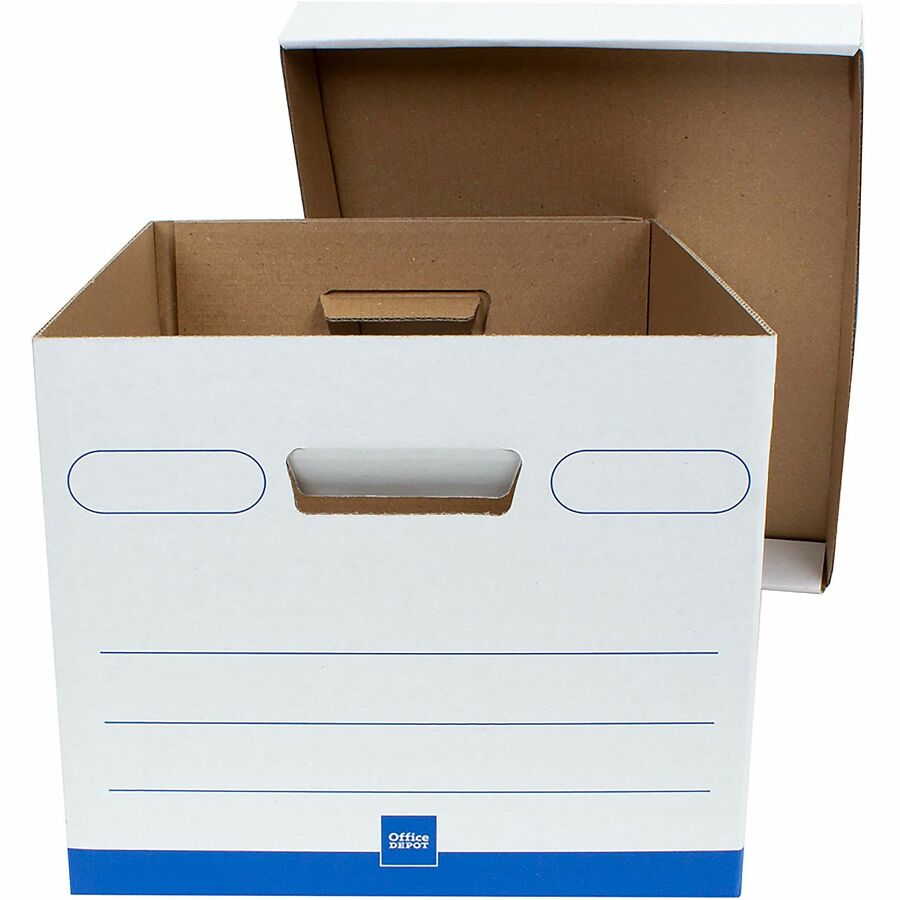 Office Depot; Brand Medium Quick Set Up Corrugated MediumDuty Storage