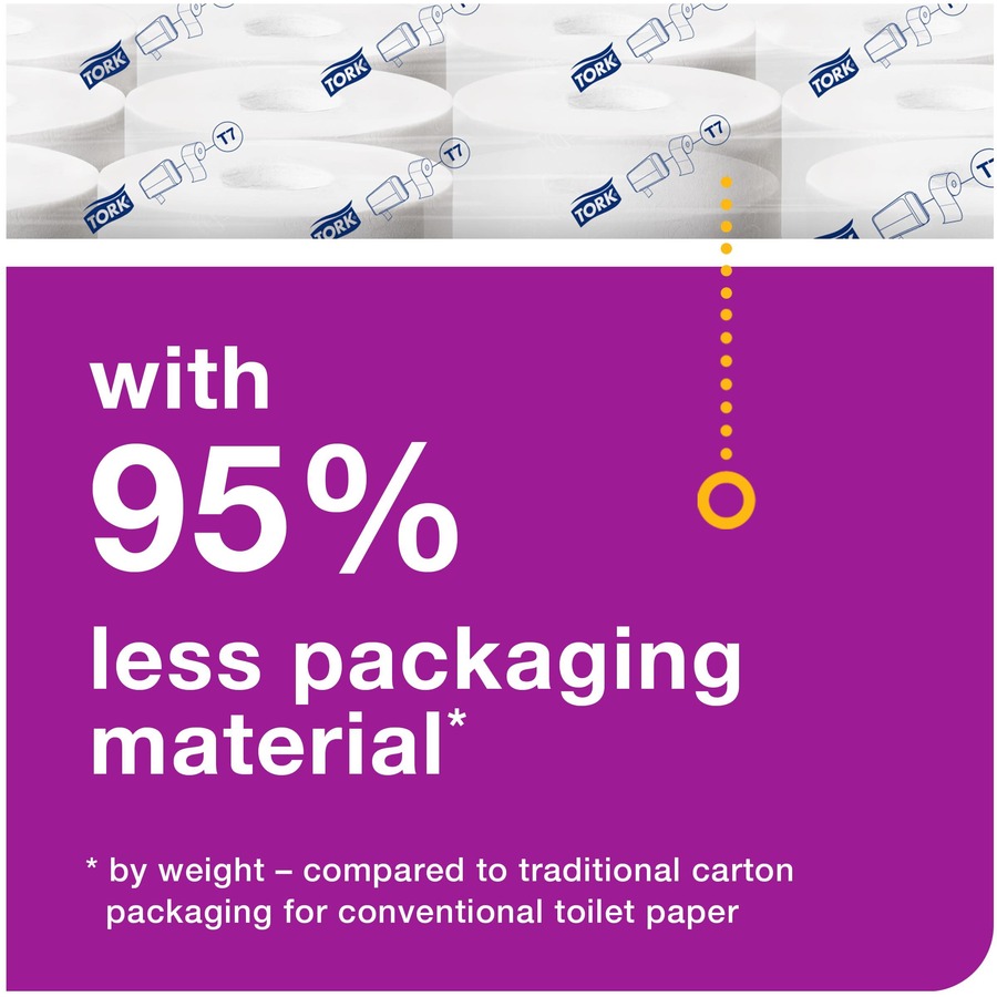 TORK Advanced Coreless High Capacity Bath Tissue 2 Ply4" 1000