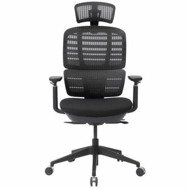 WorkPro® Momentum Ergonomic Mesh/Mesh Active HighBack Chair, Black