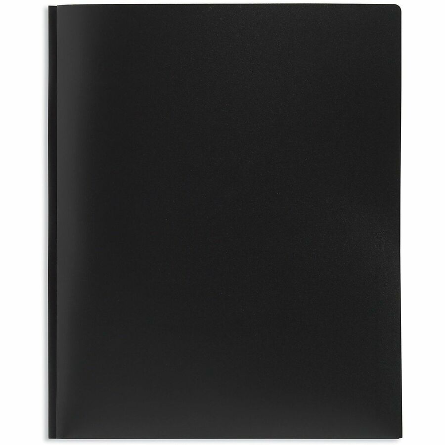 Office Depot; Brand 2Pocket SchoolGrade Poly Folders With Prongs, 81