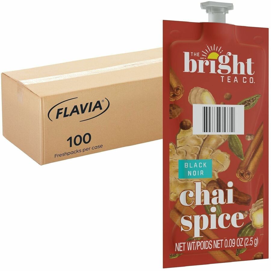 The Bright Tea Co. Chai Spice Black Tea Freshpack Tea Lavazza North
