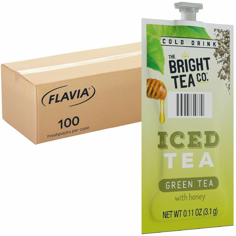 The Bright Tea Co. Iced with Honey Green Tea Freshpack 100 / Carton