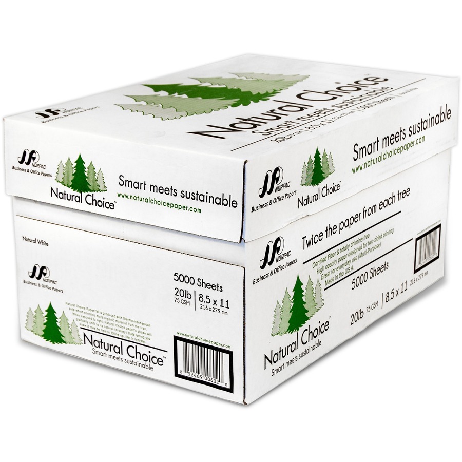 NORPAC Natural Choice Copy & Multipurpose Paper Copy & Printer Paper