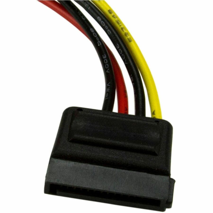 6in 4 Pin LP4 to SATA Power Cable Adapter Power a Serial
