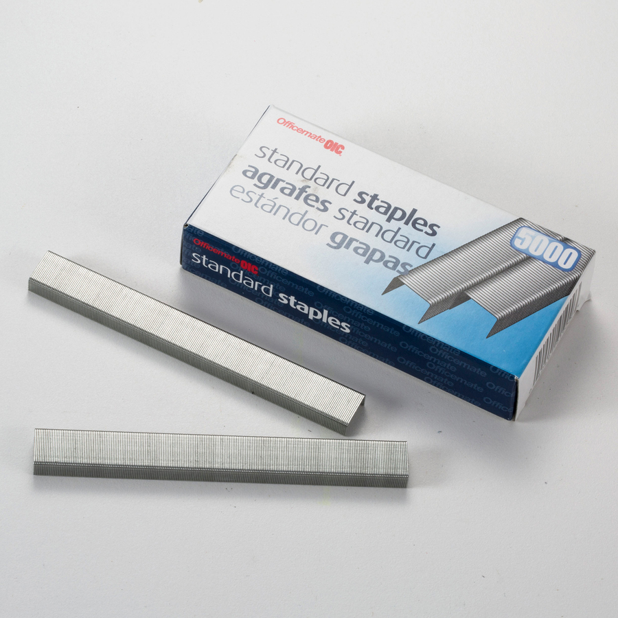 Officemate Standard Staples 210 Per Strip Standard 1/4" Leg