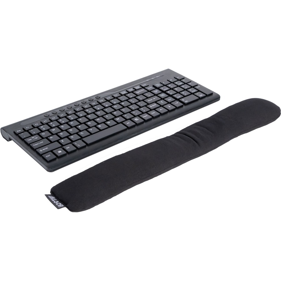 Allsop ComfortBead Wrist Rest Keyboard Black (29809) Mousepads