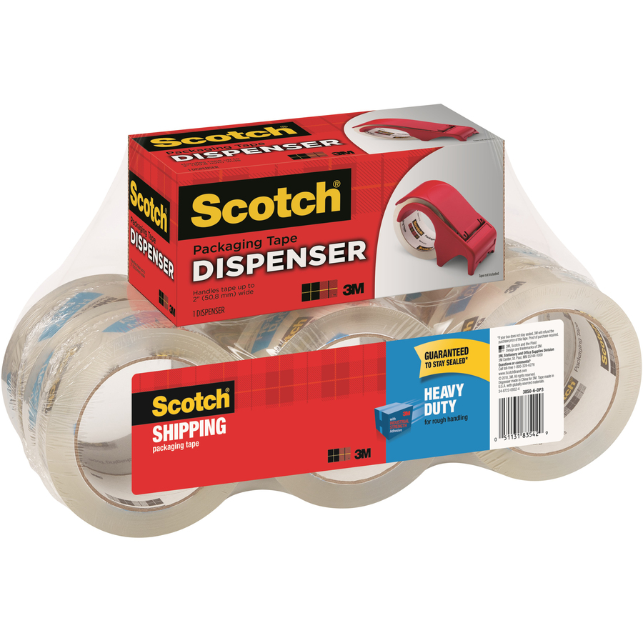 Scotch HeavyDuty Shipping/Packaging Tape Packing Tape & Dispensers 3M