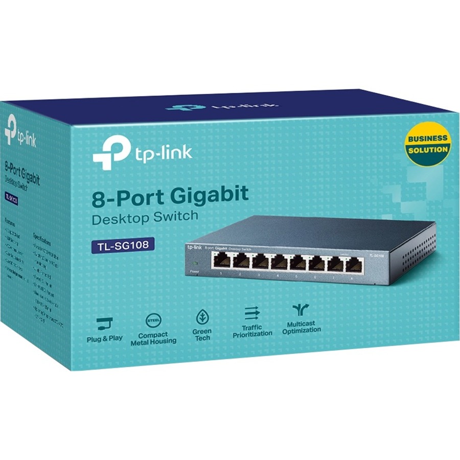 TPLINK TLSG108 8 Ports Switch TLSG108 Novatech
