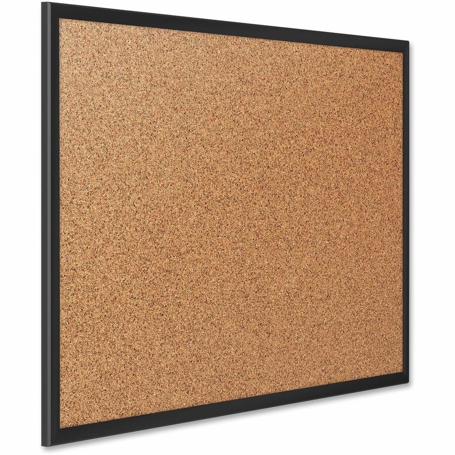 Quartet Classic Series Bulletin Board 36" Height x 60" Width Brown