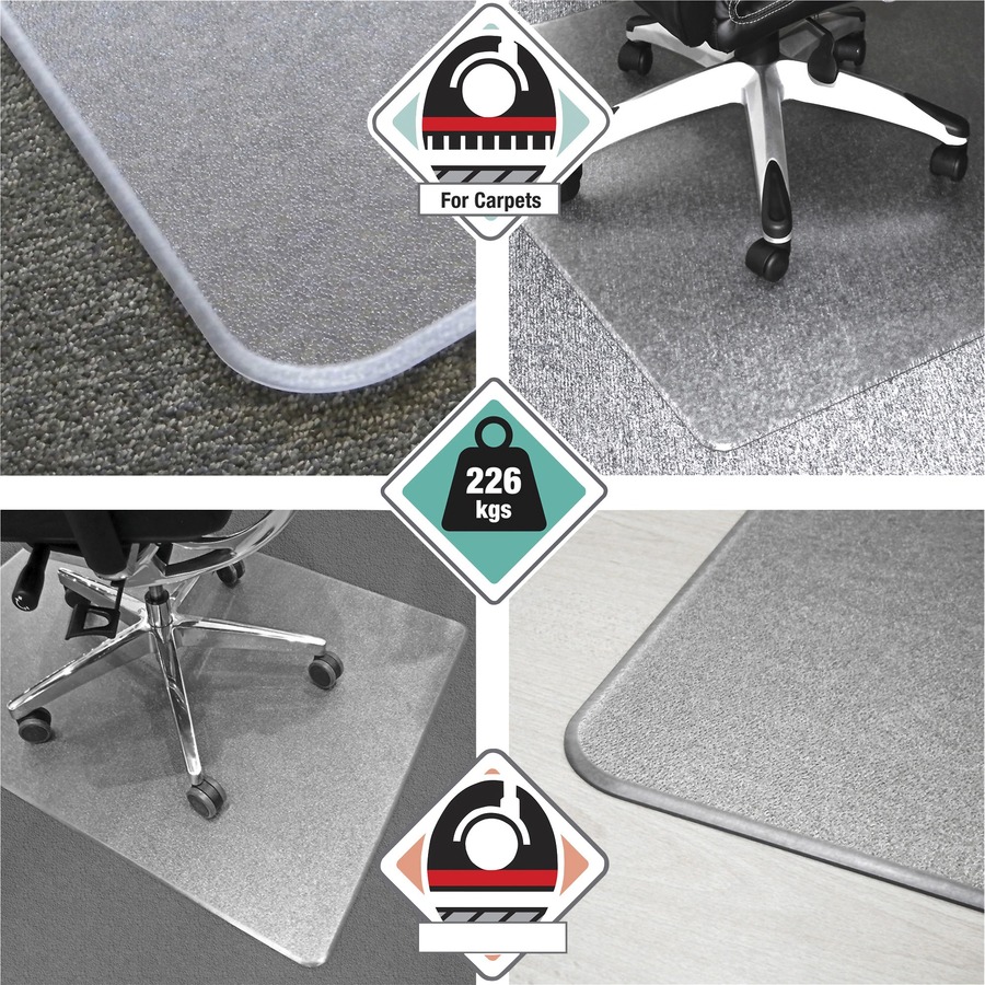 Cleartex Megamat Hard Floor/All Pile Chair Mat