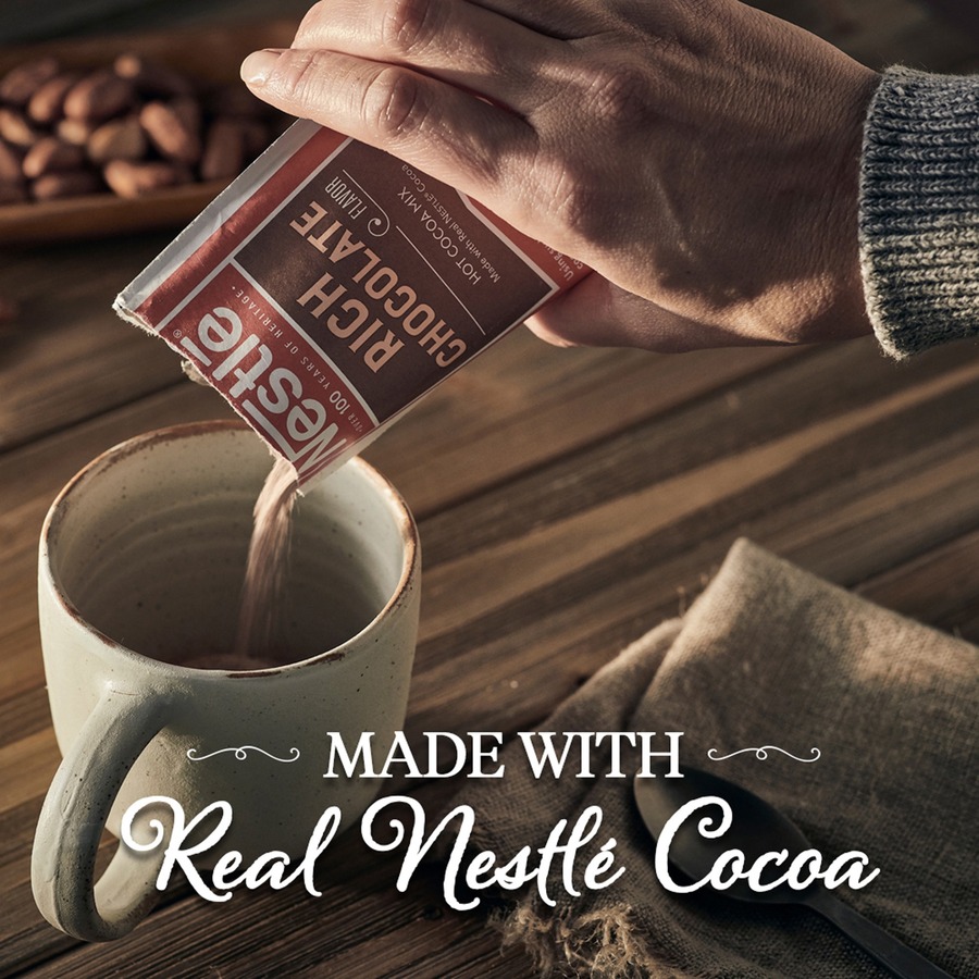 Nestle® Rich Chocolate Hot Cocoa Packets Powder 0.17 oz Packet