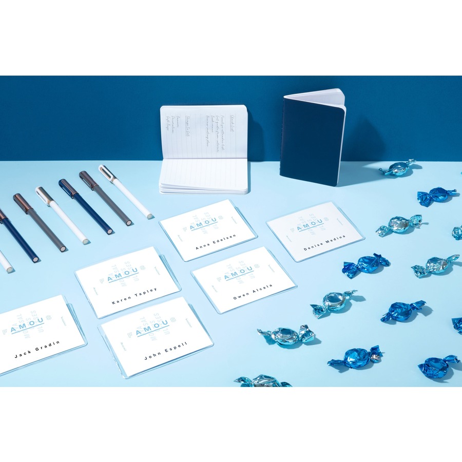 Avery® Secure Name Badges with Durable Plastic Holders and