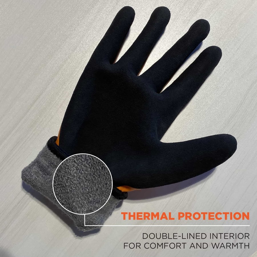 Ergodyne ProFlex 7551 A5 Coated Waterproof Gloves Thermal Protection