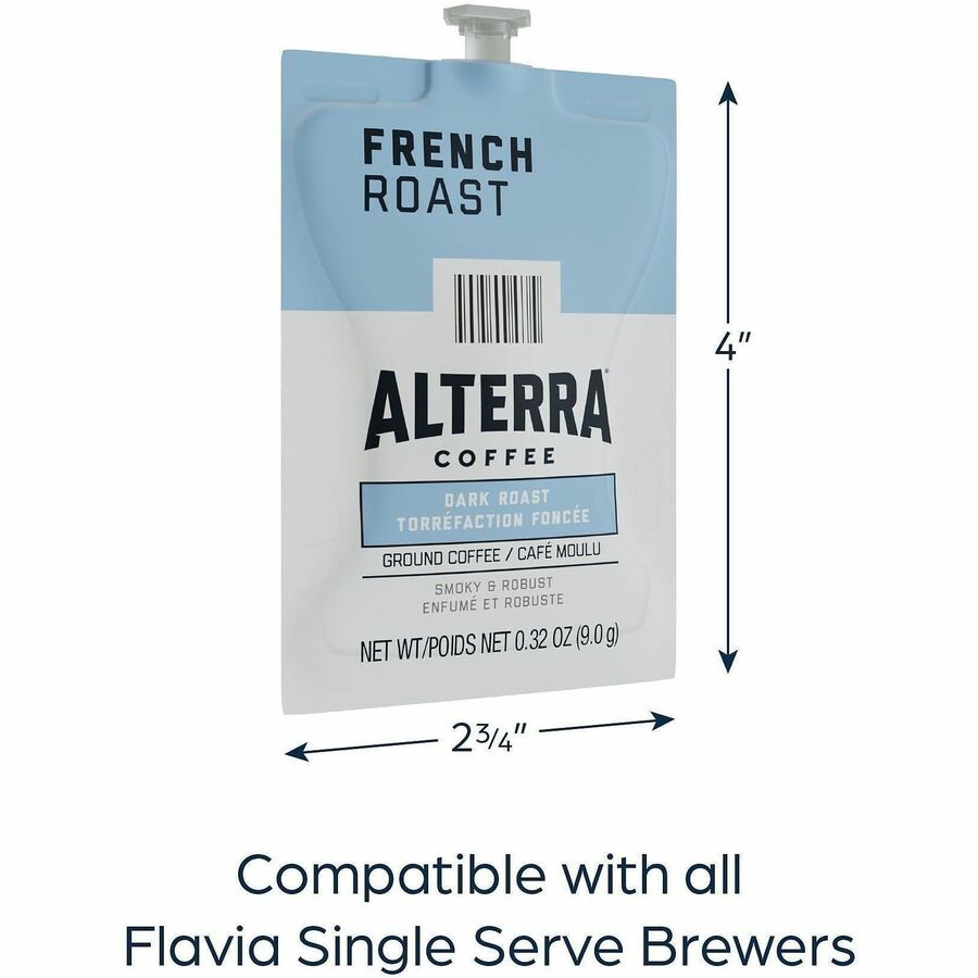Flavia Freshpack Alterra French Roast Coffee Coffee Lavazza North