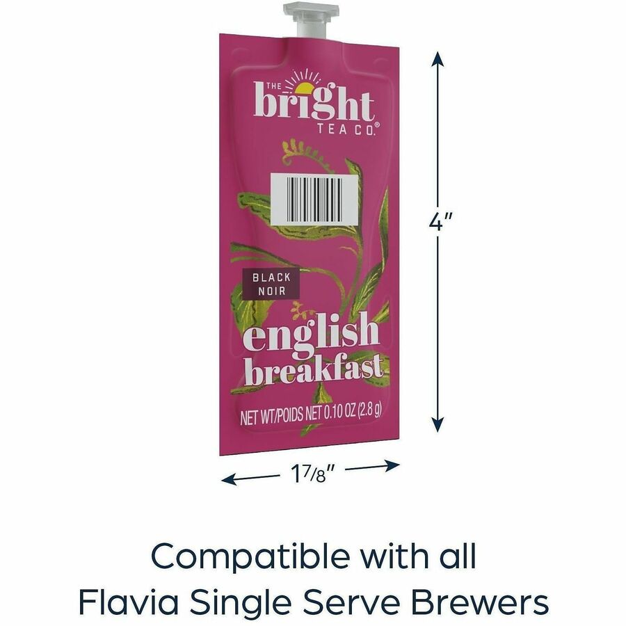 The Bright Tea Co. English Breakfast Black Tea Freshpack LB Office
