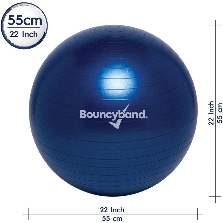 Bouncyband Exercise Ball Blue Brant Basics
