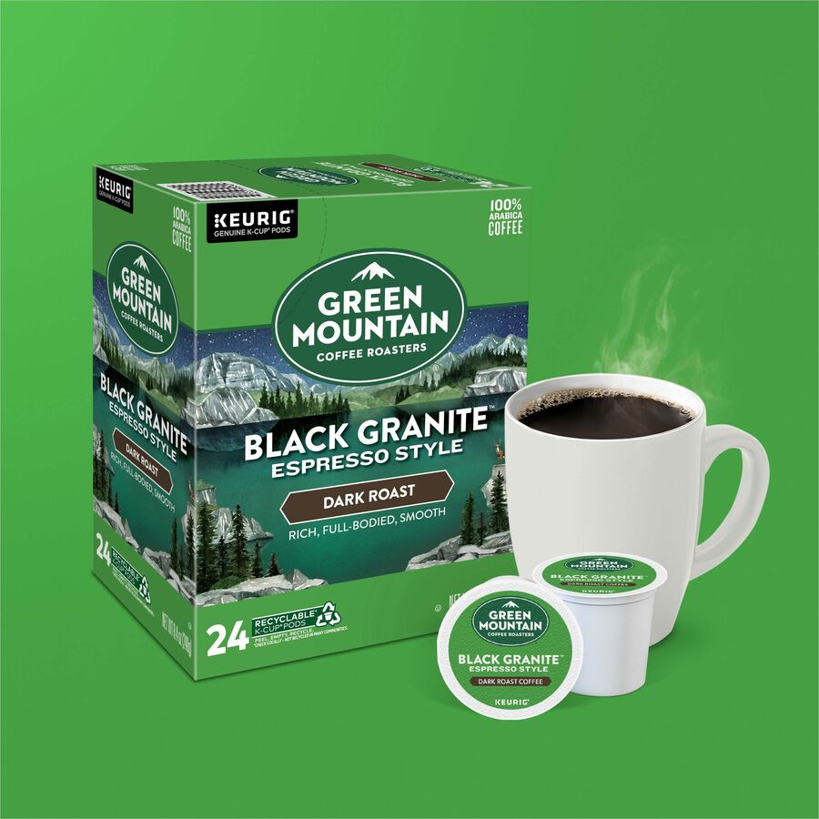Green Mountain Coffee Roasters® KCup Black Granite Espresso Style