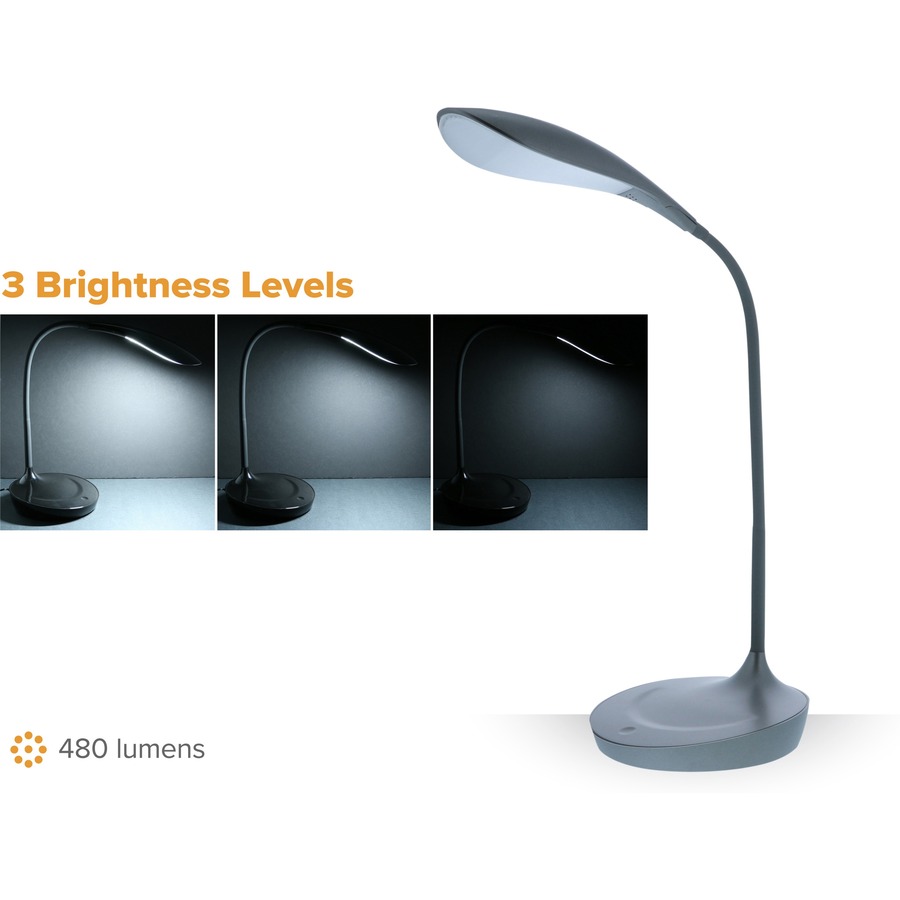 Bostitch Konnect Gooseneck LED Desk Lamp