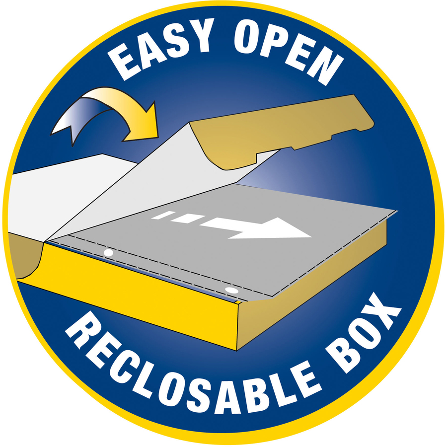 CLine SelfAdhesive Binder Label Holders For 23 inch Ring Binders