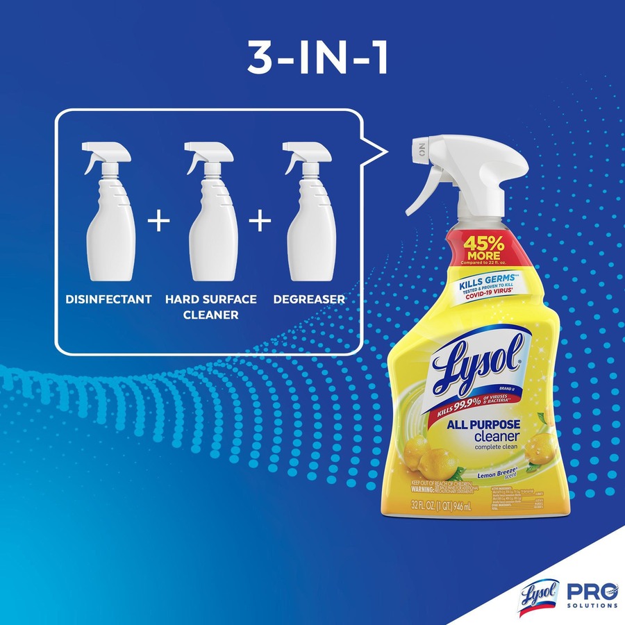 Lysol Lemon All Purpose Cleaner Colemans Office and School Products