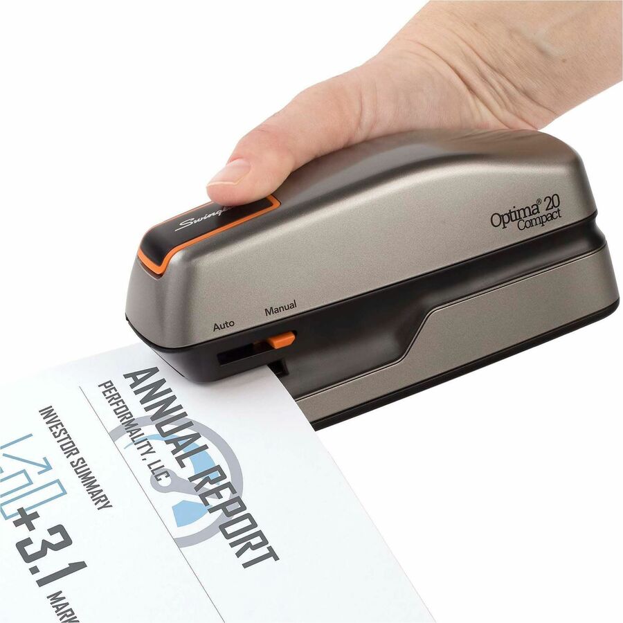 Swingline Optima Grip Electric Stapler 20 of 20lb Paper Sheets