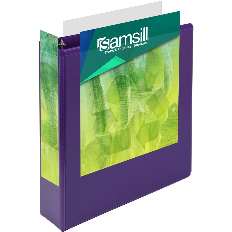 Samsill Earth's Choice Plantbased View Binders 2" Binder Capacity