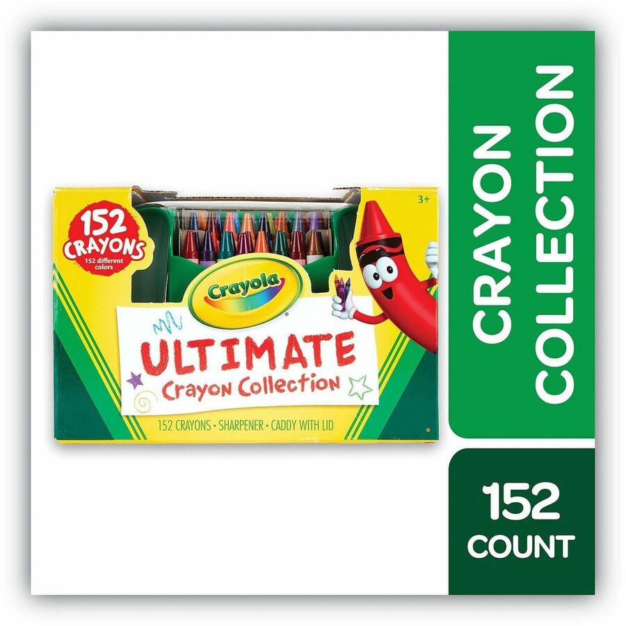 CYO520030 Crayola Ultimate 152 Crayon Collection Assorted Office