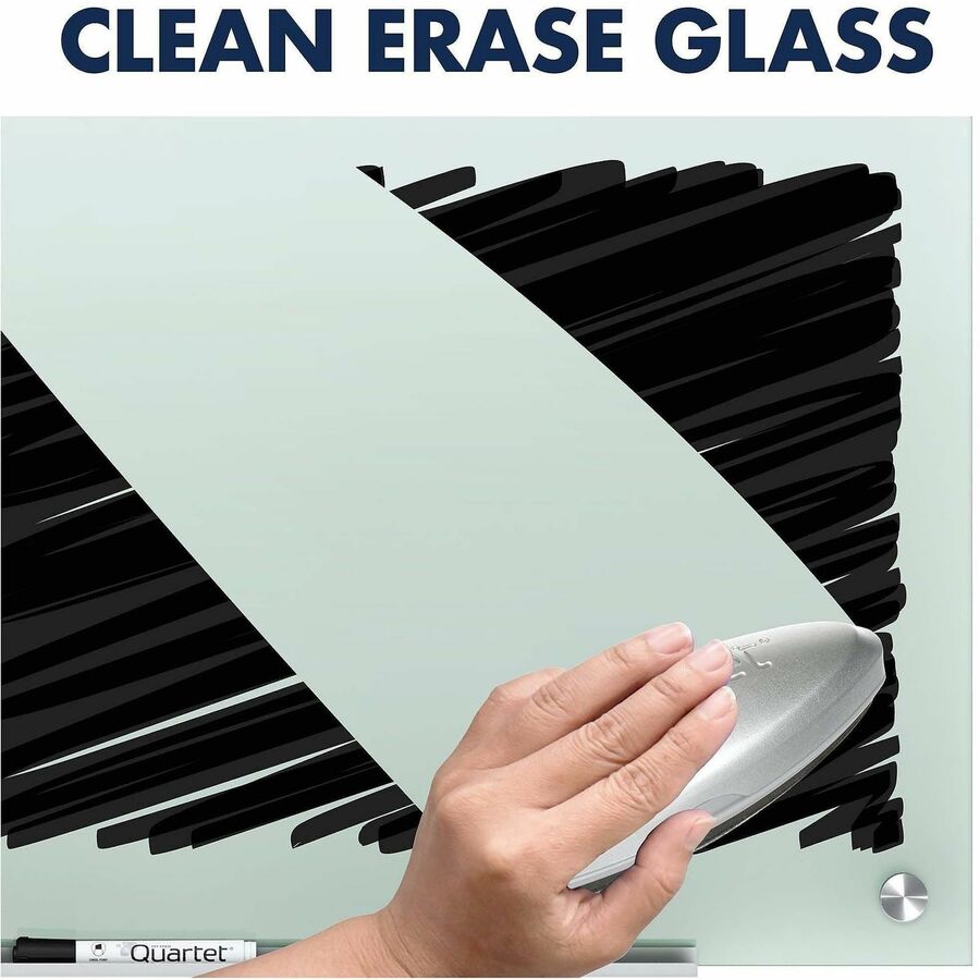 Quartet Infinity™ Glass DryErase Board, 8' x 4', Frosted Surface