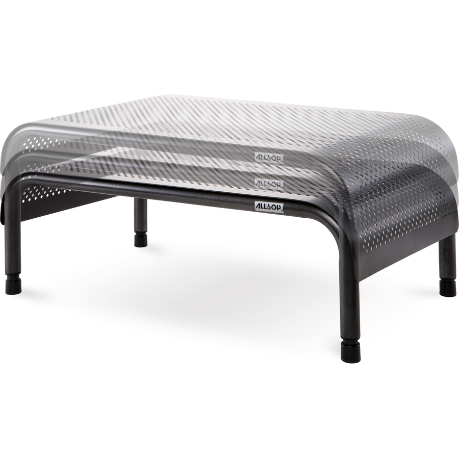 Allsop Metal Art Ergo 3 Adjustable Height Monitor Stand 15Inch Wide